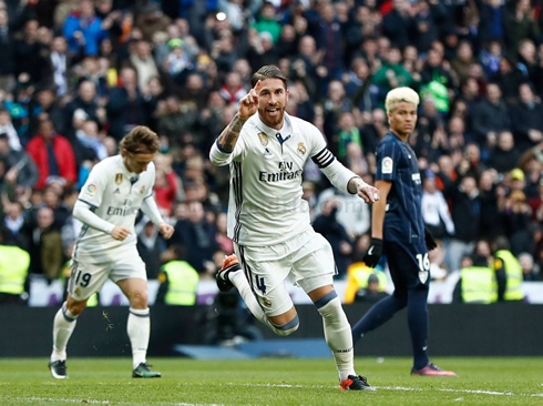 Sergio Ramos saves Real Madrid against Malaga