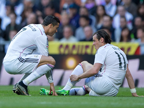 Cristiano Ronaldo worried about Gareth Bale injury in Real Madrid