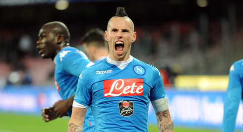 Hamsik Napoli captain