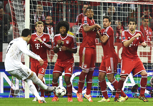 Cristiano Ronaldo free-kick goal vs Bayern Munich