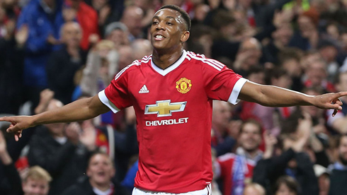 Anthony Martial Manchester United winger