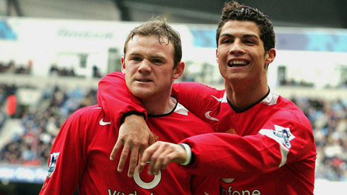 Rooney and Ronaldo Manchester United legends