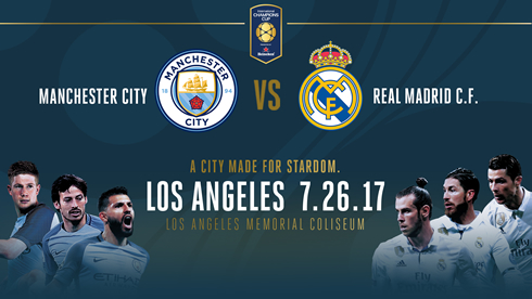 Manchester City vs Real Madrid ICC 2017