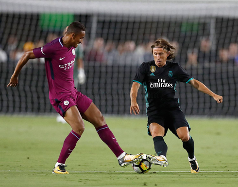 Luka Modric in Real Madrid in 2017