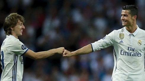 Luka Modric and Cristiano Ronaldo friendship
