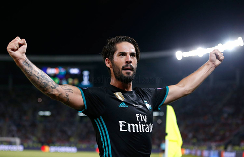 Isco scores in Real Madrid 2-1 win over Manchester United