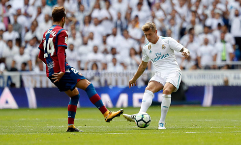 Toni Kroos in action in Real Madrid 1-1 Levante