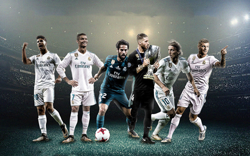 Real Madrid wallpaper for the UEFA Champions League 2017-18