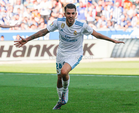 Dani Ceballos scores a double for Real Madrid