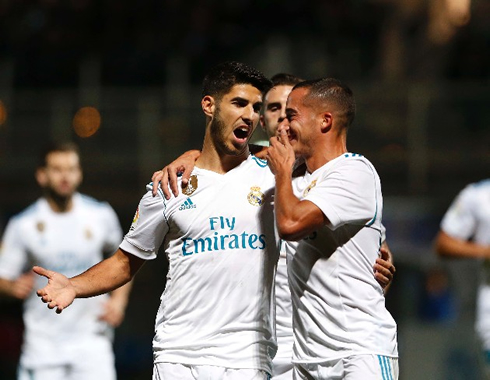 Asensio scores in Fuenlabrada 0-2 Real Madrid
