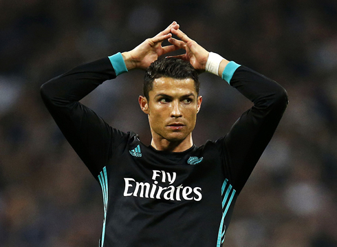 Cristiano Ronaldo frustration in Tottenham 3-1 Real Madrid in 2017