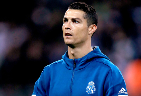 Cristiano Ronaldo in a Champions League night game