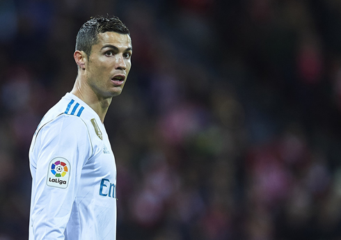 Cristiano Ronaldo profile photo in a Real Madrid game