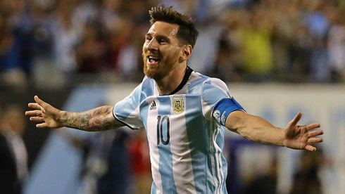 Argentina's Messi ready for the 2018 FIFA World Cup