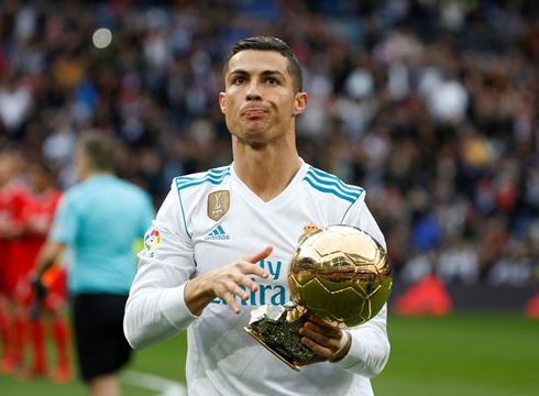 Ronaldo wins the Ballon d'Or in 2017