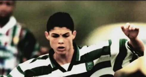 Cristiano Ronaldo as a youngster