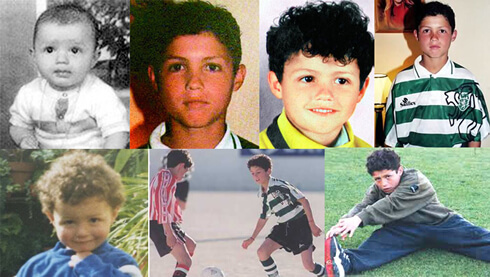 Cristiano Ronaldo young age photos
