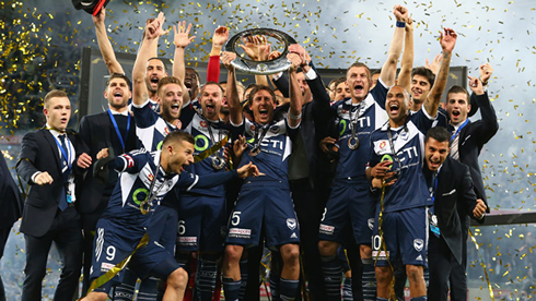 A-League Melbourne Victory win the title