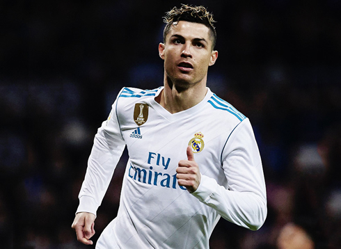 Cristiano Ronaldo in Real Madrid in 2018