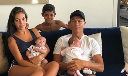 Cristiano Ronaldo family, Georgina, Cristiano Jr, Mateo and Alana