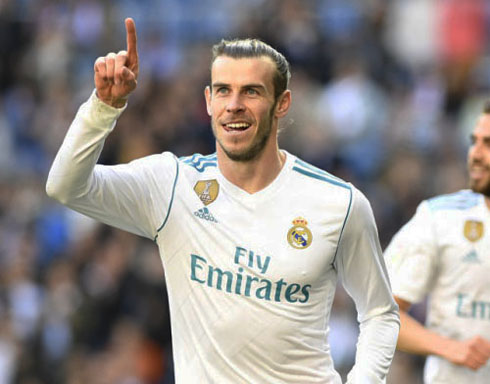 Gareth Bale scores at the Bernabéu in 2018