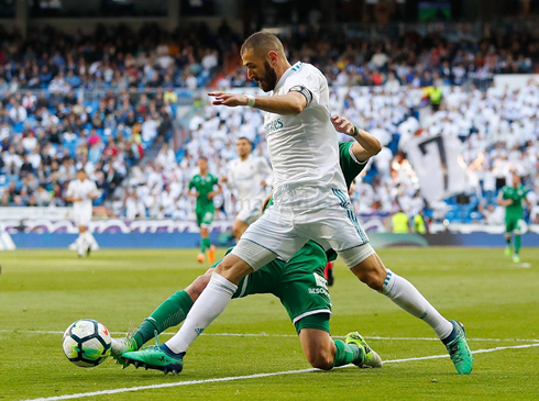 Karim Benzema in Real Madrid 2-1 Leganés