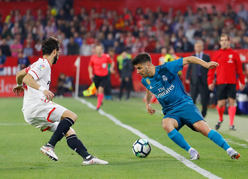 Marco Asensio in Sevilla 3-2 Real Madrid