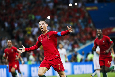 Cristiano Ronaldo becomes the hero for Portugal in 3-3 draw vs Spain for the FIFA World Cup 2018