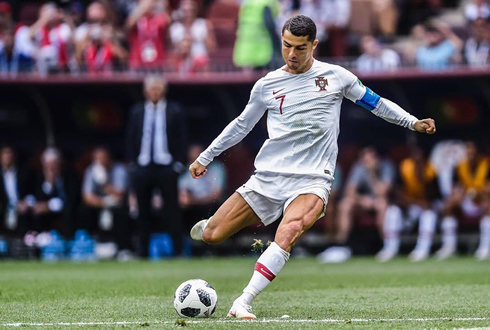 Cristiano Ronaldo free-kick in the 2018 FIFA World Cup