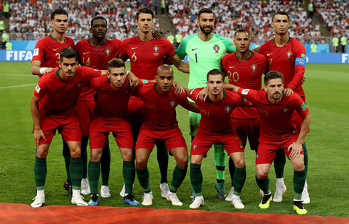 Portugal lineup vs Iran in the World Cup 2018
