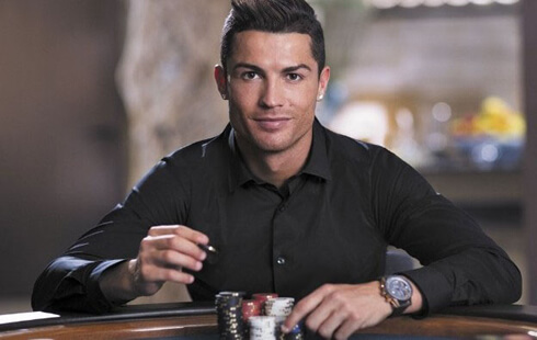 Cristiano Ronaldo pokerstars face campaign