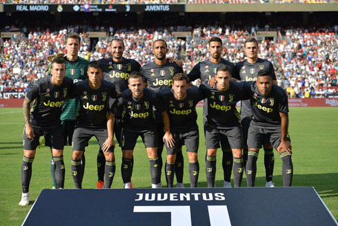 Juventus starting eleven to face Real Madrid in the US pre-season tour