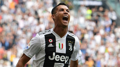 Cristiano Ronaldo happy in Juventus