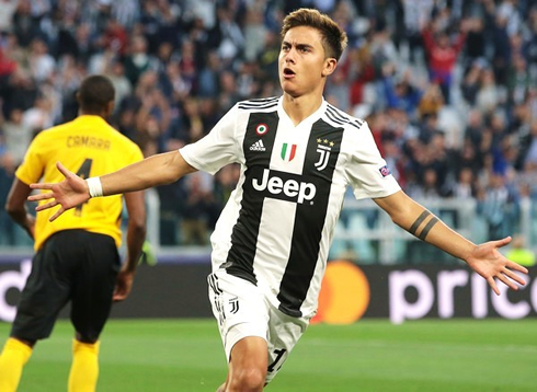 Dybala scores a hat-trick for Juventus in a 3-0 Champions League win