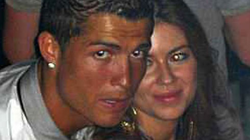 Cristiano Ronaldo and Kathryn Mayorga in Las Vegas in 2009