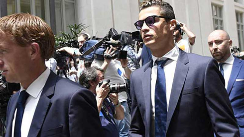 Cristiano Ronaldo going to court in Spain to respond for a tax evasion scandal