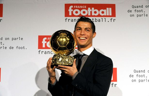 Cristiano Ronaldo Ballon d'Or France Football