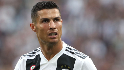 Cristiano Ronaldo worried face