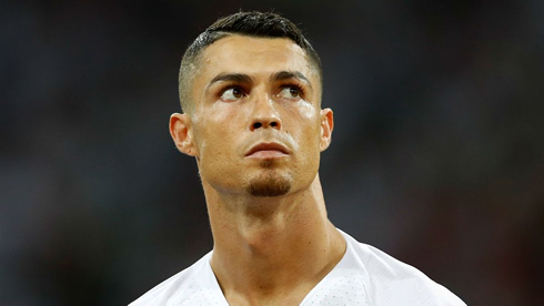 Cristiano Ronaldo focus and determination before a game