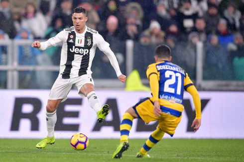 Cristiano Ronaldo stepovers in the Serie A