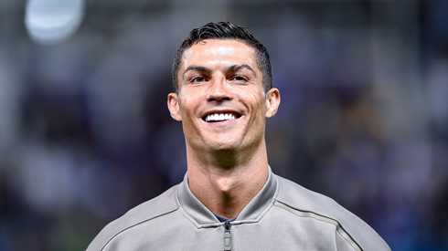 Cristiano Ronaldo happy at Juventus