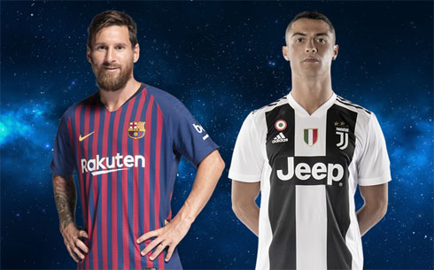 Messi vs Cristiano Ronaldo in 2019