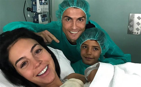 Georgina Rodriguez after giving birth to Cristiano Ronaldo daughter