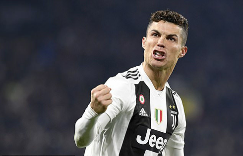 Cristiano Ronaldo scoring goals for Juventus