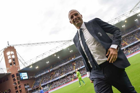 Allegri in Sampdoria 2-0 Juventus