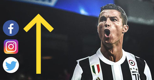 Cristiano Ronaldo helping Juventus gaining exposure on social media