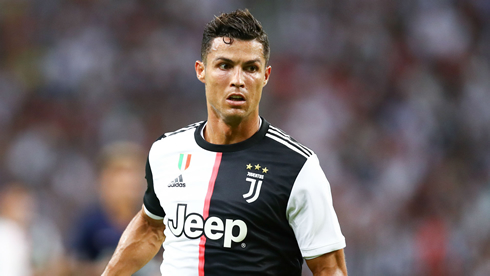 Cristiano Ronaldo in Juventus new shirt for 2019-2020
