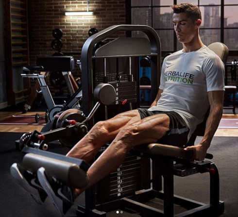 Cristiano Ronaldo legs exercise