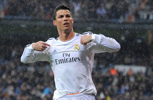 Cristiano Ronaldo in Real Madrid in 2013-2014