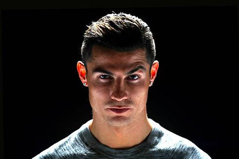 Cristiano Ronaldo focus portrait